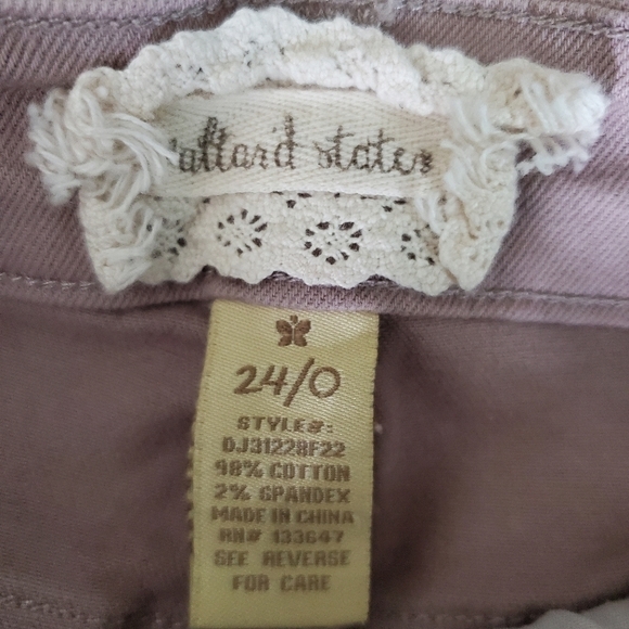 ALTAR'D STATE BUTTON FLY FIVE POCKET SHORTS - Picture 6 of 6